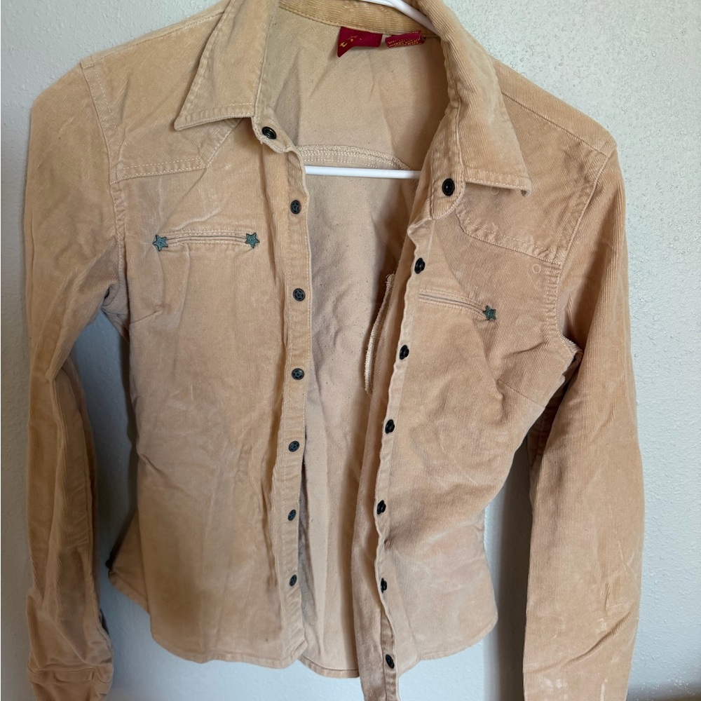 Tan Women's Jacket - Picture 4 of 4
